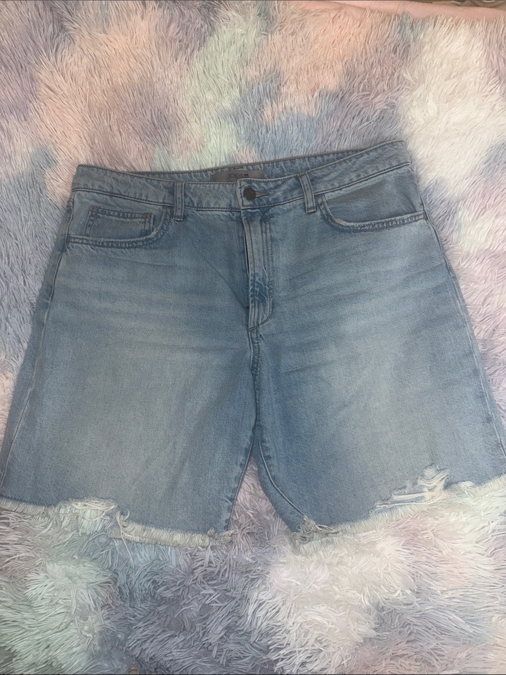 Joe's Jeans bermuda Frayed Hem Denim Shorts
